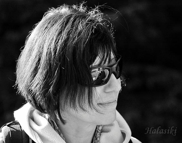 Tatry, Zakopane, Nov2008, portret-2bw.jpg - Ciekawe odbicie. (Zdjęcie Jarka).